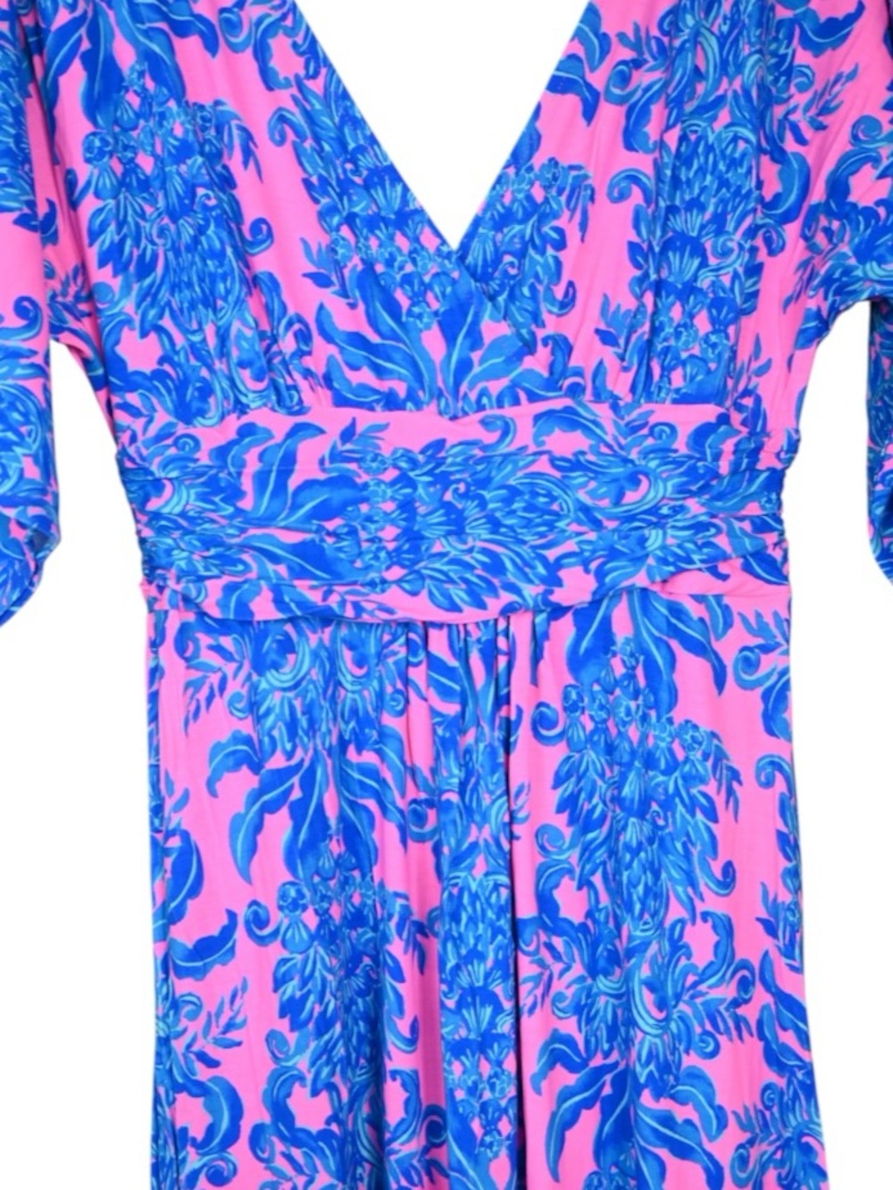 Lilly Pulitzer Women's S Parigi Printed Maxi Dress in Prosecco Pink NEW - Picture 7 of 12